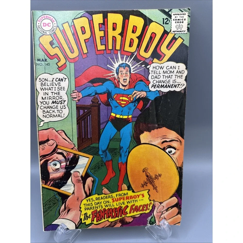 SUPERBOY #145, FN, 1968, DC, 